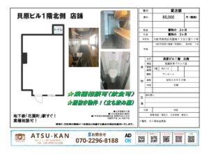 大阪市花園町駅すぐの立ち飲み居抜き店舗の外観・内観写真